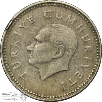 سکه 2500 لیر 1991 جمهوری - EF40 - ترکیه