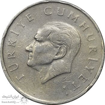 سکه 25000 لیر 1996 جمهوری - EF40 - ترکیه