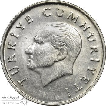 سکه 25000 لیر 1998 جمهوری - AU58 - ترکیه