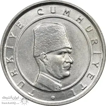 سکه 100000 لیر 2002 جمهوری - MS61 - ترکیه