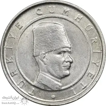سکه 100000 لیر 2003 جمهوری - MS61 - ترکیه
