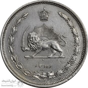 سکه 10 دینار 1310 نیکل - MS61 - رضا شاه سکه 10 دینار 1310 نیکل - MS61 - رضا شاه