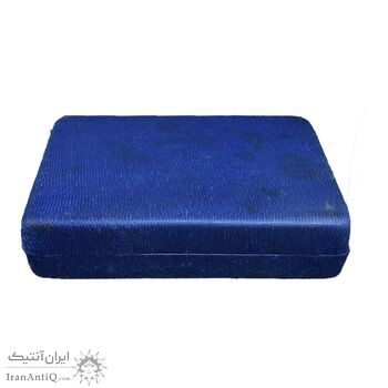 مدال یادبود فدراسیون دوچرخه سواری ایران 1352 (با جعبه فابریک) - AU - محمد رضا شاه