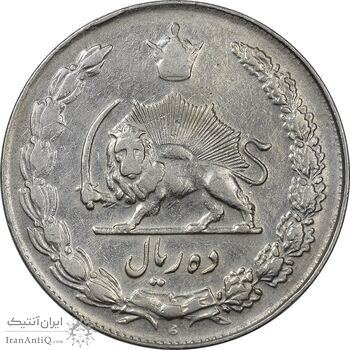 سکه 10 ریال 1340 - EF40 - محمد رضا شاه