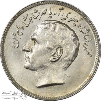 سکه 20 ریال 1357 فائو (روستایی) - MS61 - محمد رضا شاه سکه 20 ریال 1357 فائو (روستایی) - MS61 - محمد رضا شاه