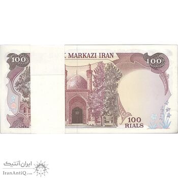 بسته اسکناس 100 ریال (نمازی - نوربخش) - UNC - جمهوری اسلامی
