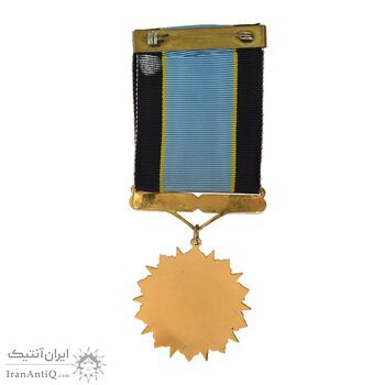 نشان درجه یک سپاس ورزشی (با روبان) - AU - محمد رضا شاه